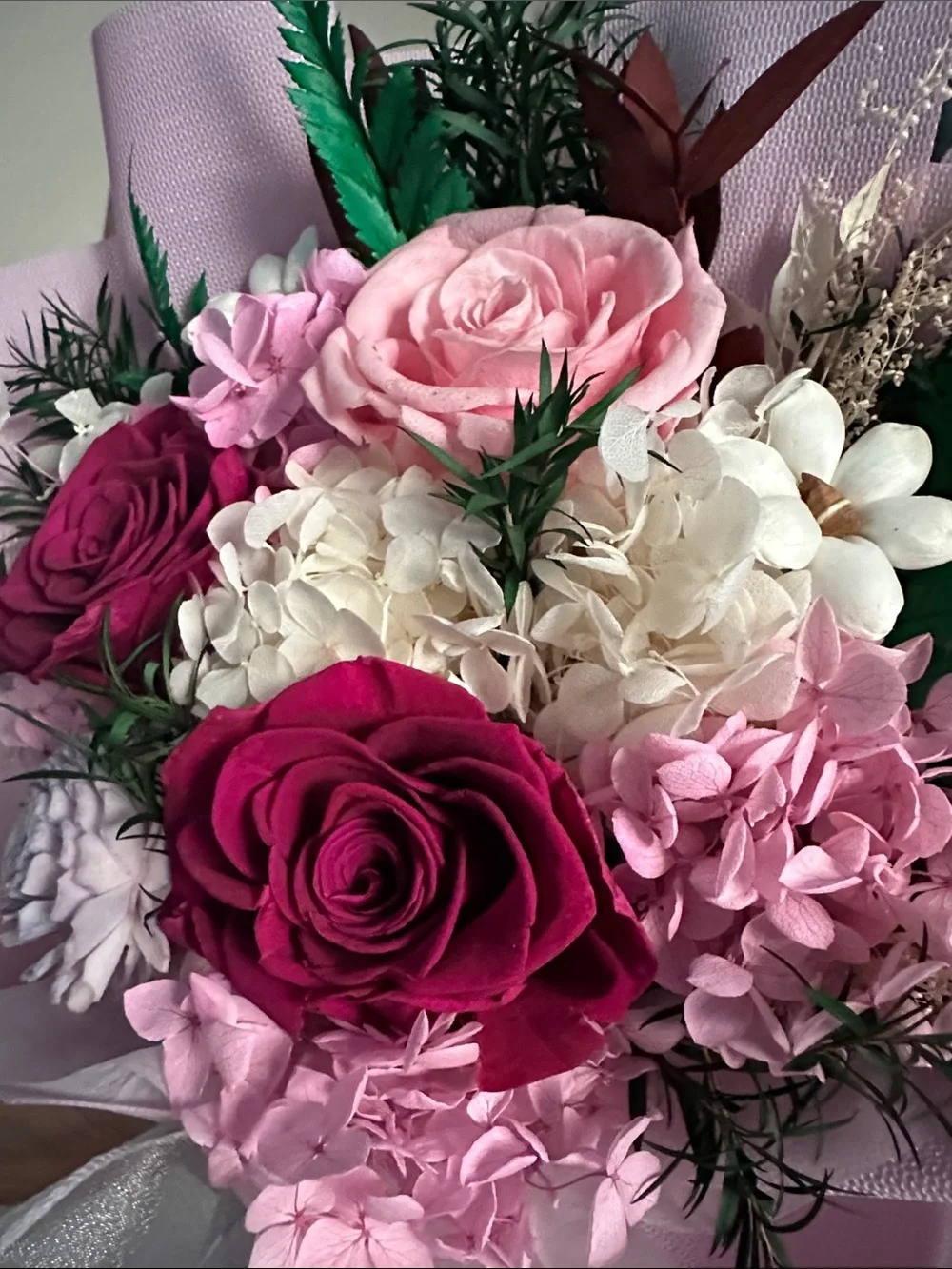 💐 Romantic Pink & Fuchsia Floral Bouquet💐